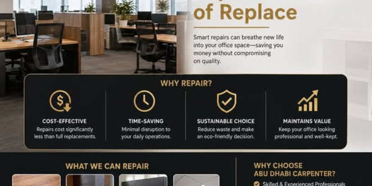 Office Renovation on Budget? Repair Instead of Replace
