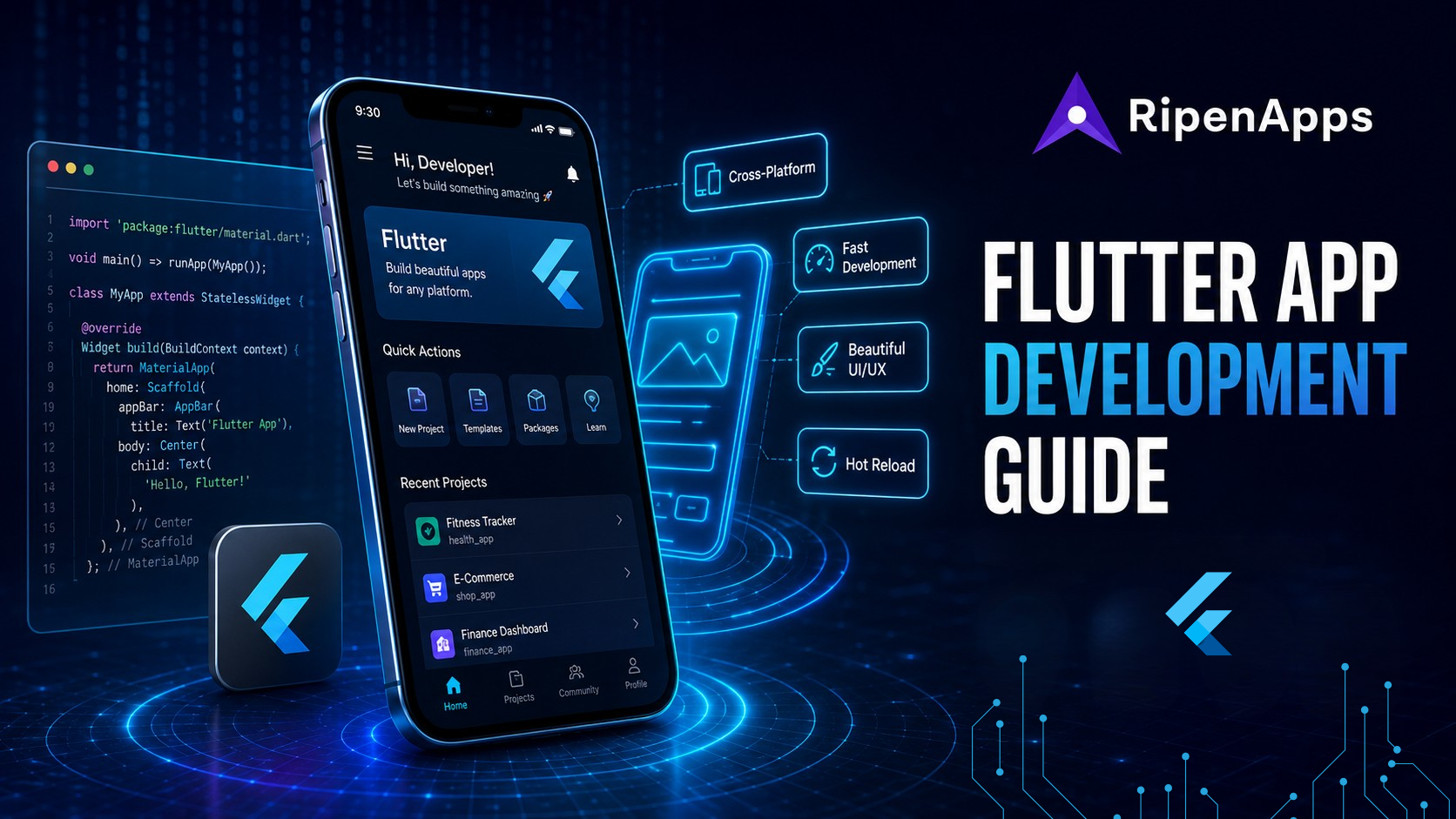 Flutter App Development Guide for Scalable Cross-Platform Experiences