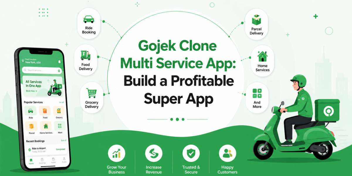 Gojek Clone Multi Service App: Build a Profitable Super App