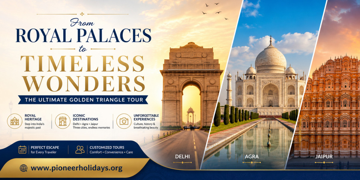 From Royal Palaces to Timeless Wonders: The Ultimate Golden Triangle Tour