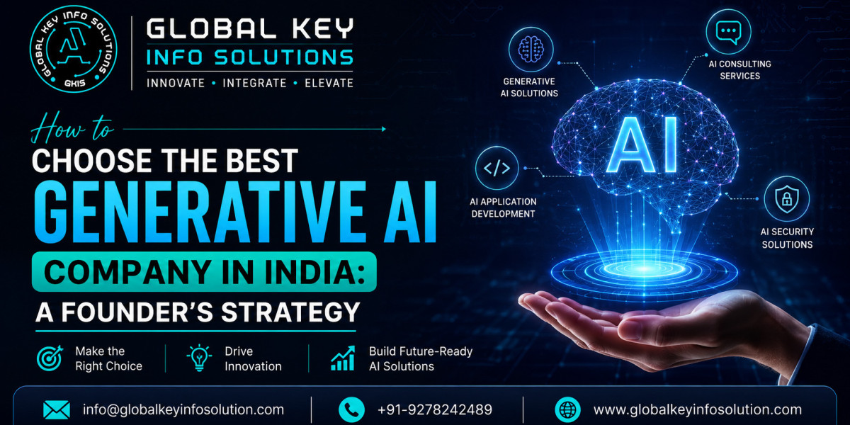 How to Choose the Best Generative AI Company in India: A Founder's Strategy