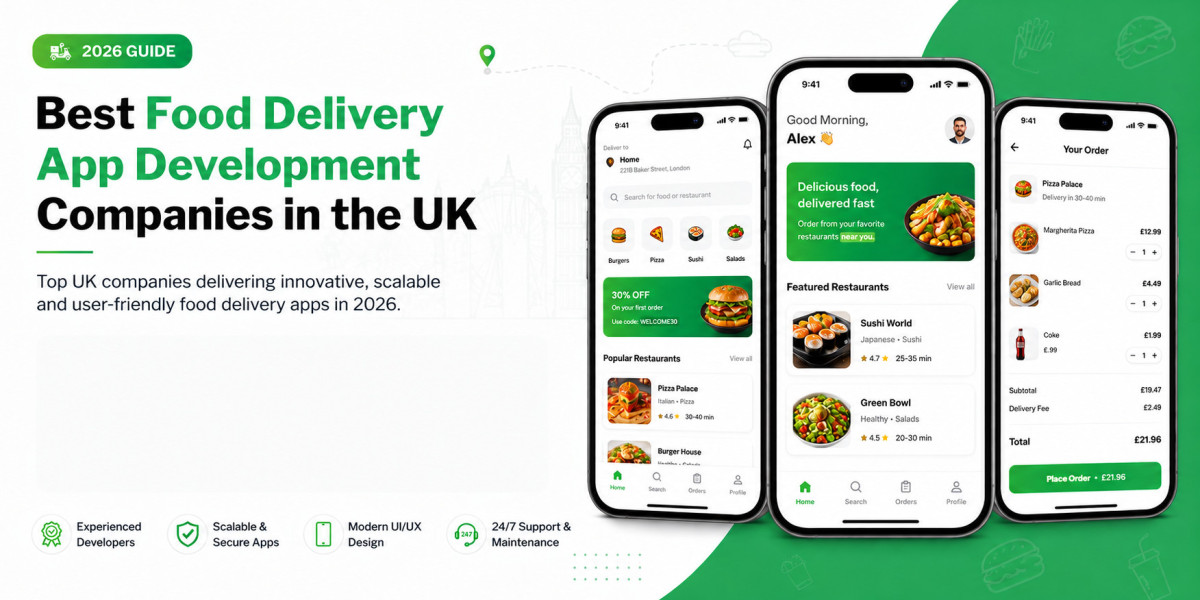 Best Food Delivery App Development Companies in the UK (2026)