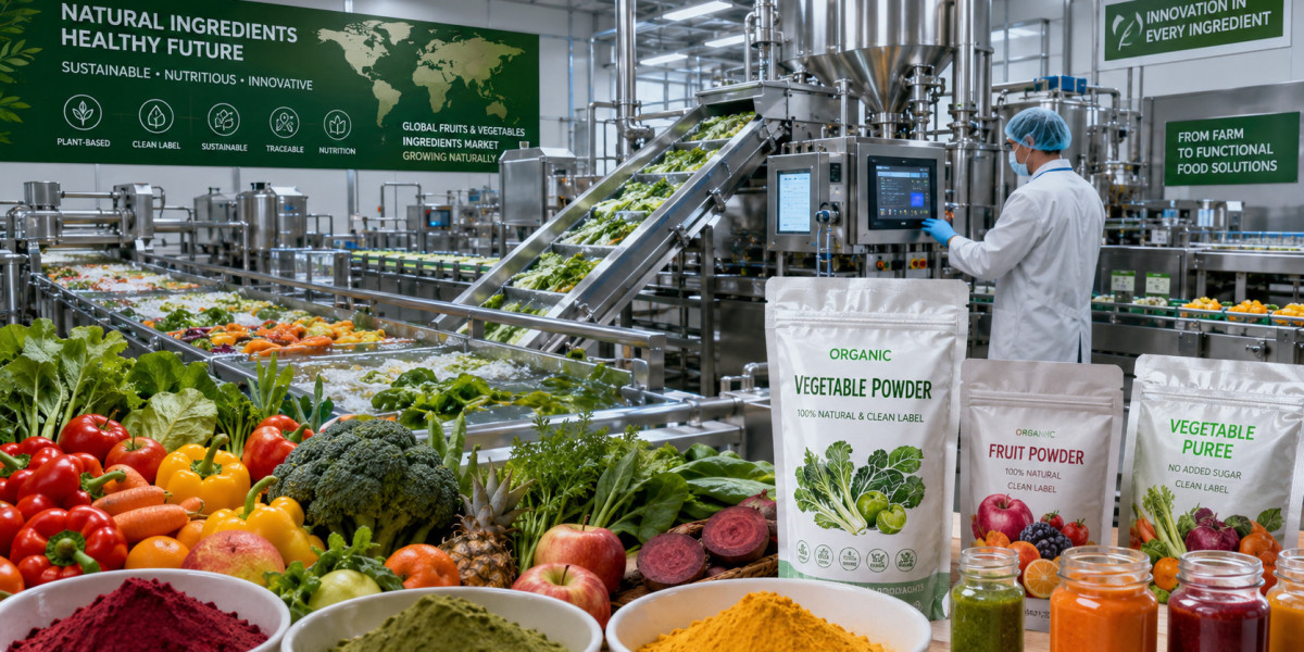 Fruits And Vegetables Ingredients Market Size: Transforming Food Innovation Through Natural and Functional Ingredients