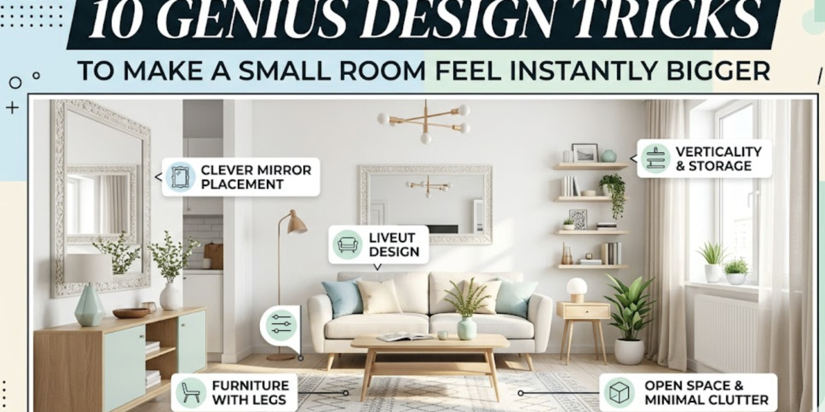 10 Genius Design Tricks to Make a Small Room Feel Instantly Bigger