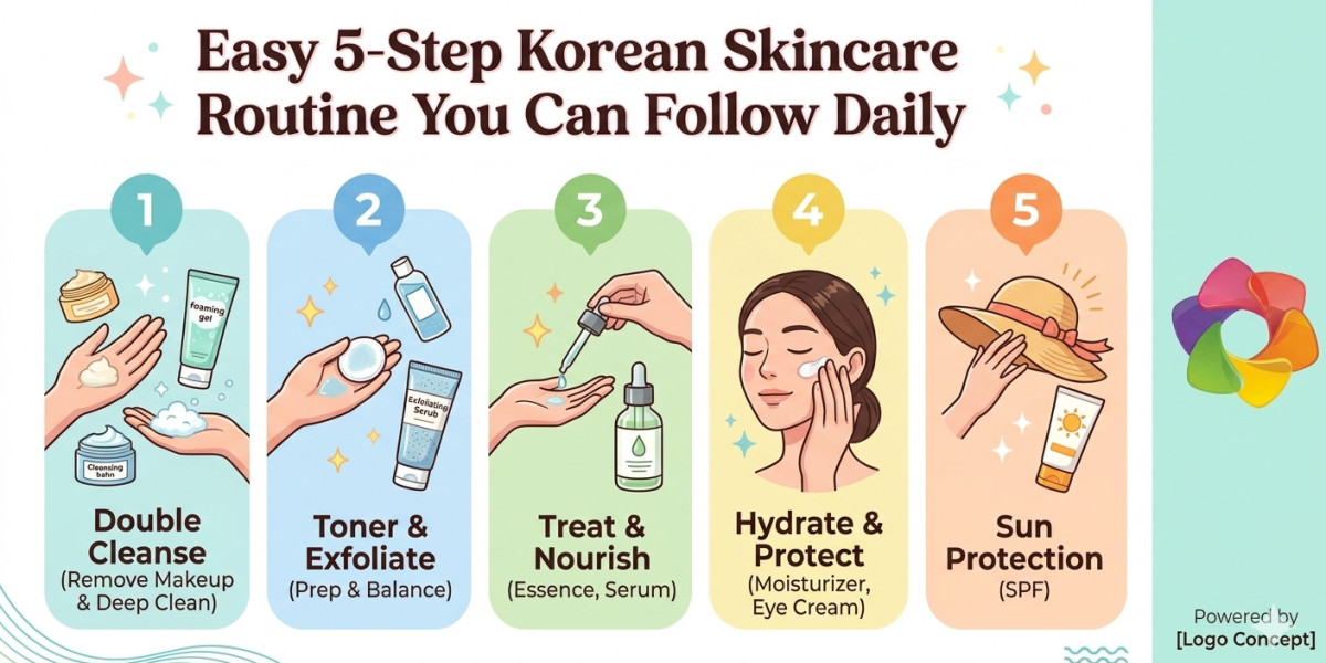 Easy 5-Step Korean Skincare Routine You Can Follow Daily