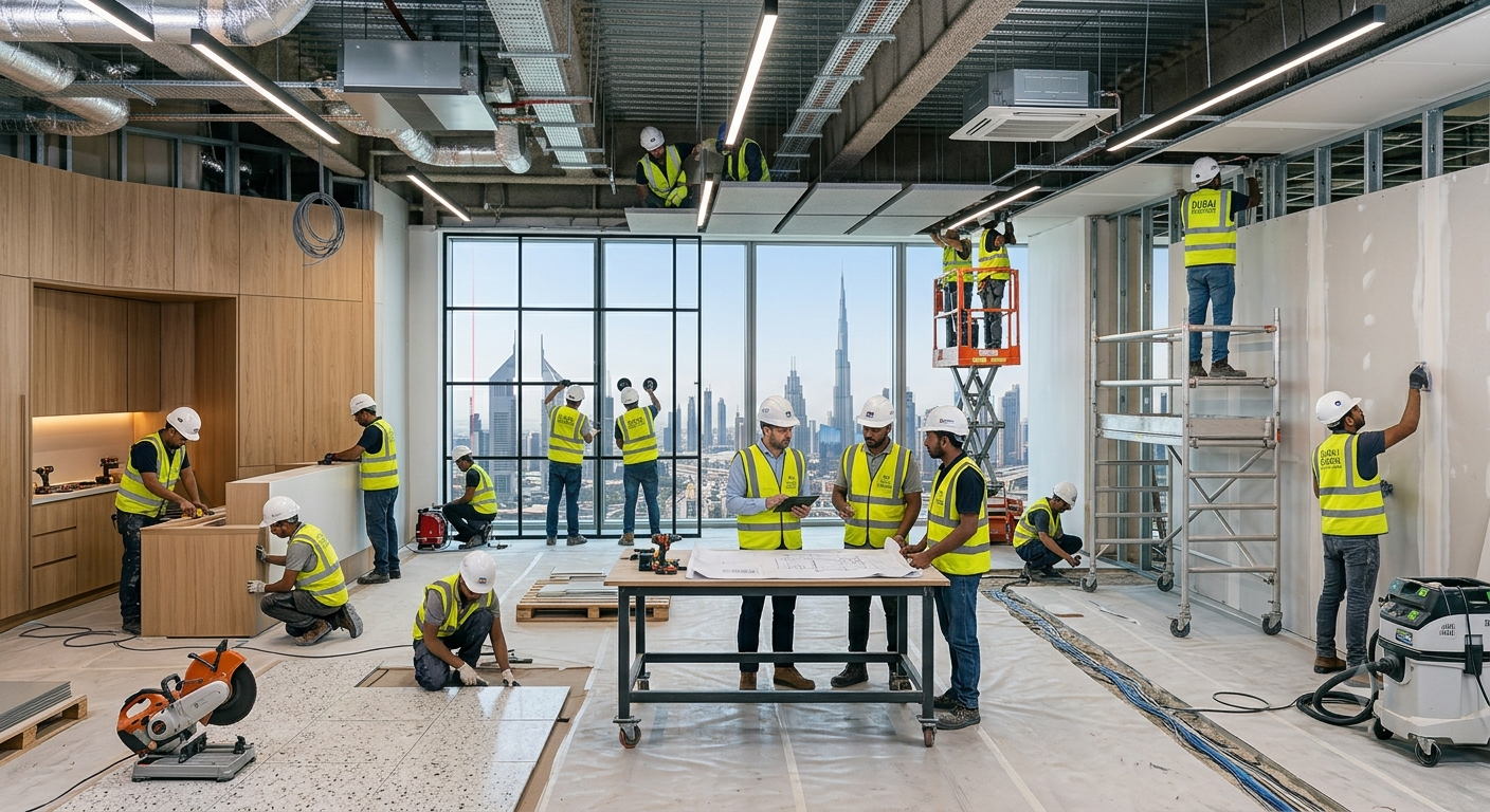 Interior Fit Out Contractors in Dubai: Creating Inspiring...