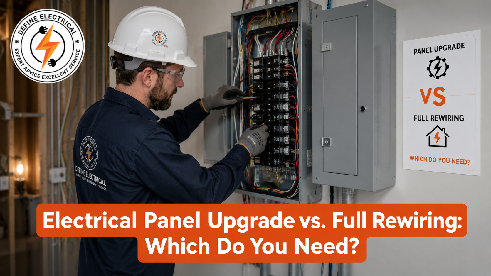 Electrical Panel Upgrade or Full Rewiring in Edmonton