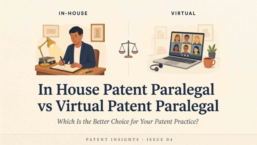 In House Patent Paralegal vs Virtual Patent Paralegal Guide