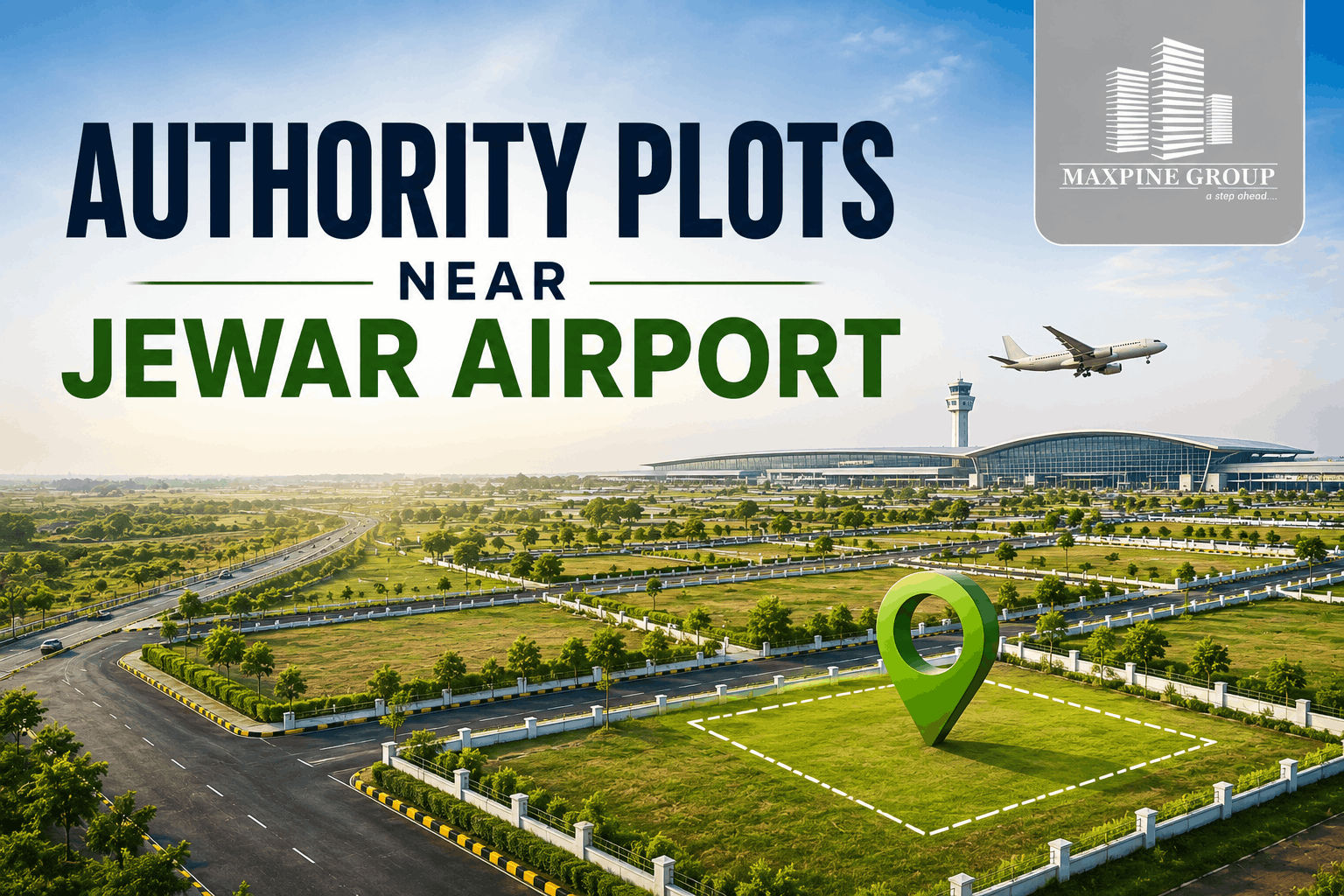 Plots Near Jewar Airport: Complete Buyer's Guide – Maxpine Group