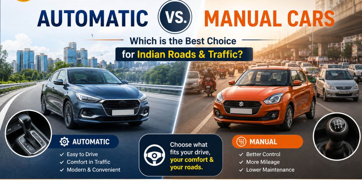 Automatic vs. Manual Cars: Which is the Best Choice for Indian Roads & Traffic?