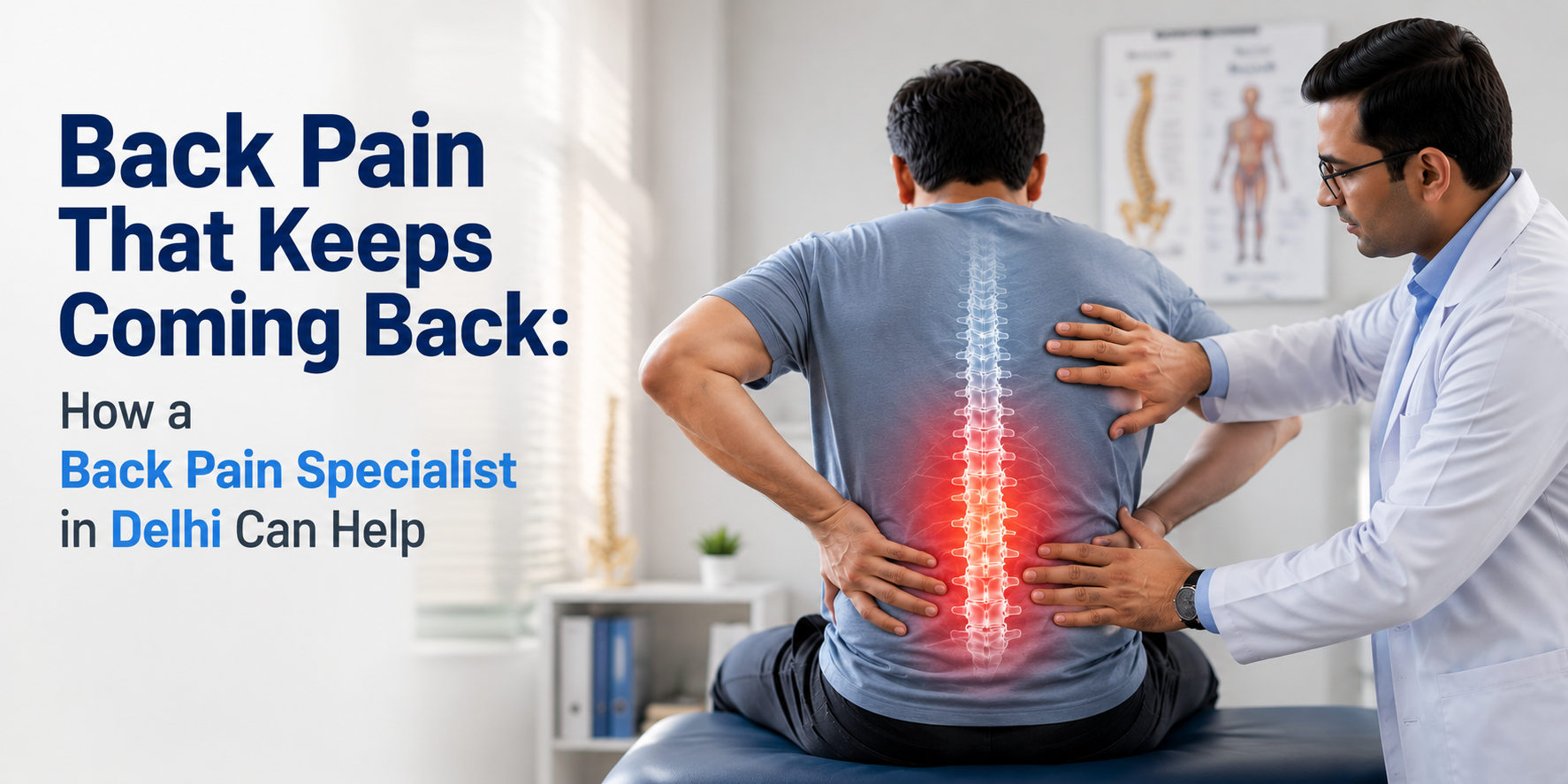 Back Pain That Keeps Coming Back: How a Back Pain Spe****t in Delhi Can Help