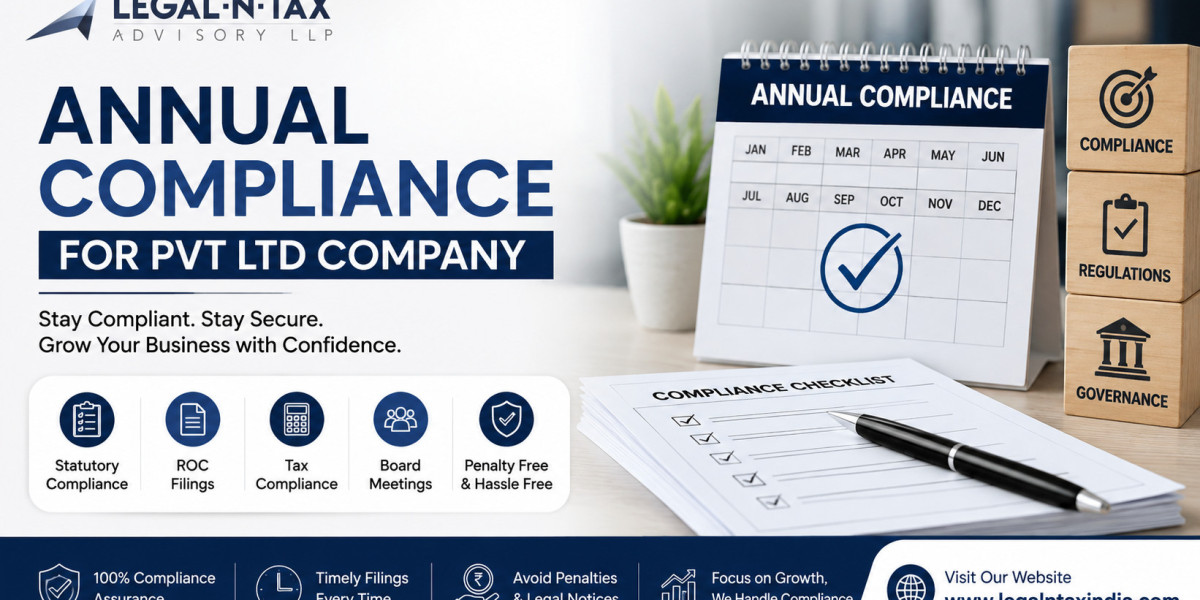 Annual Compliance for Pvt Ltd Company in Delhi | Legal-N-Tax