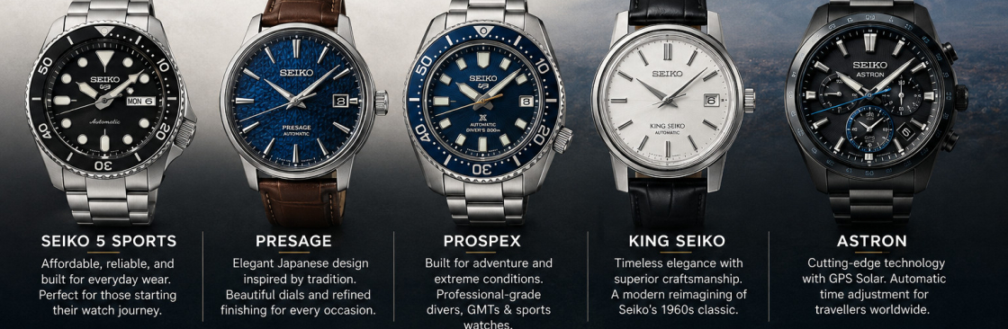 Seiko watches Cover Image