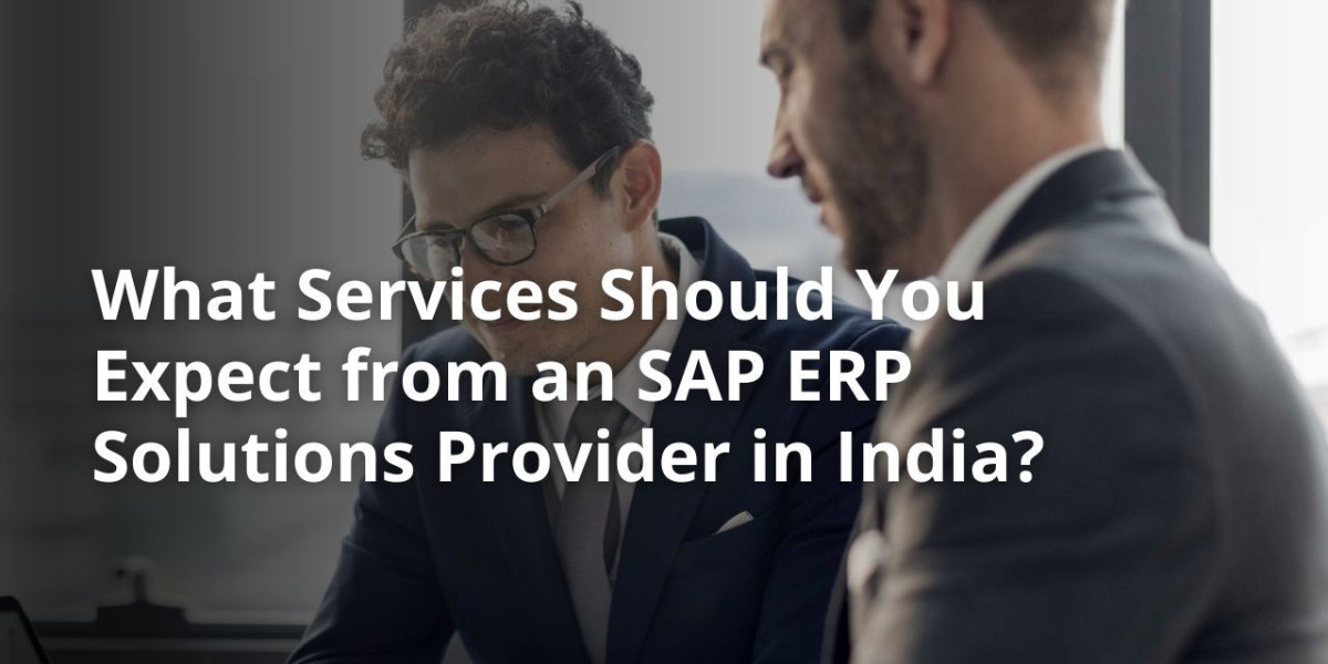 SAP ERP Solutions Provider in India for Business Growth
