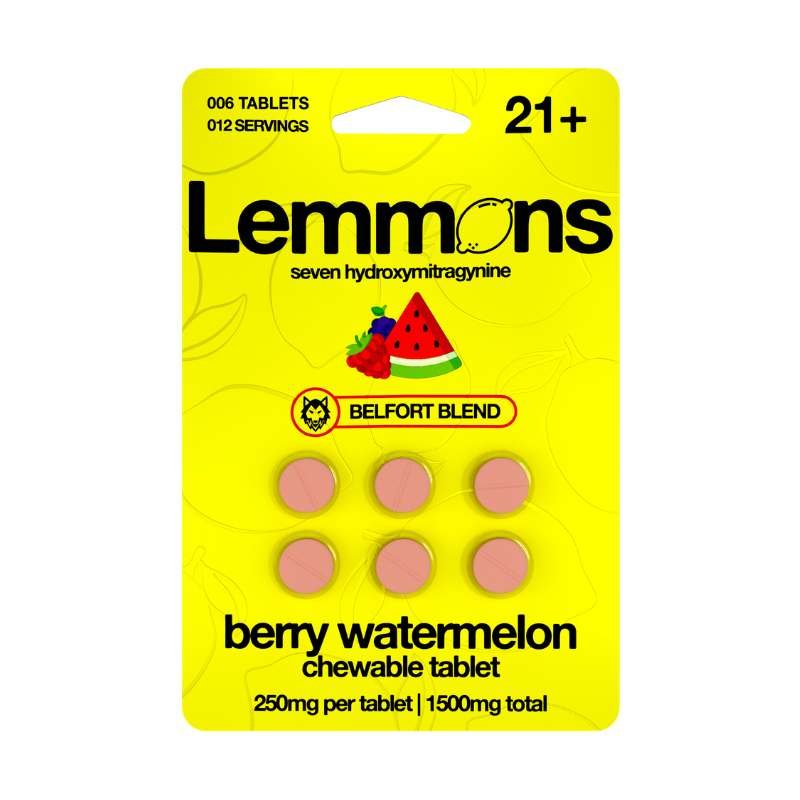 LEMMONS 7-OH TABLETS [1500MG • 6-CT] - 7oh ****