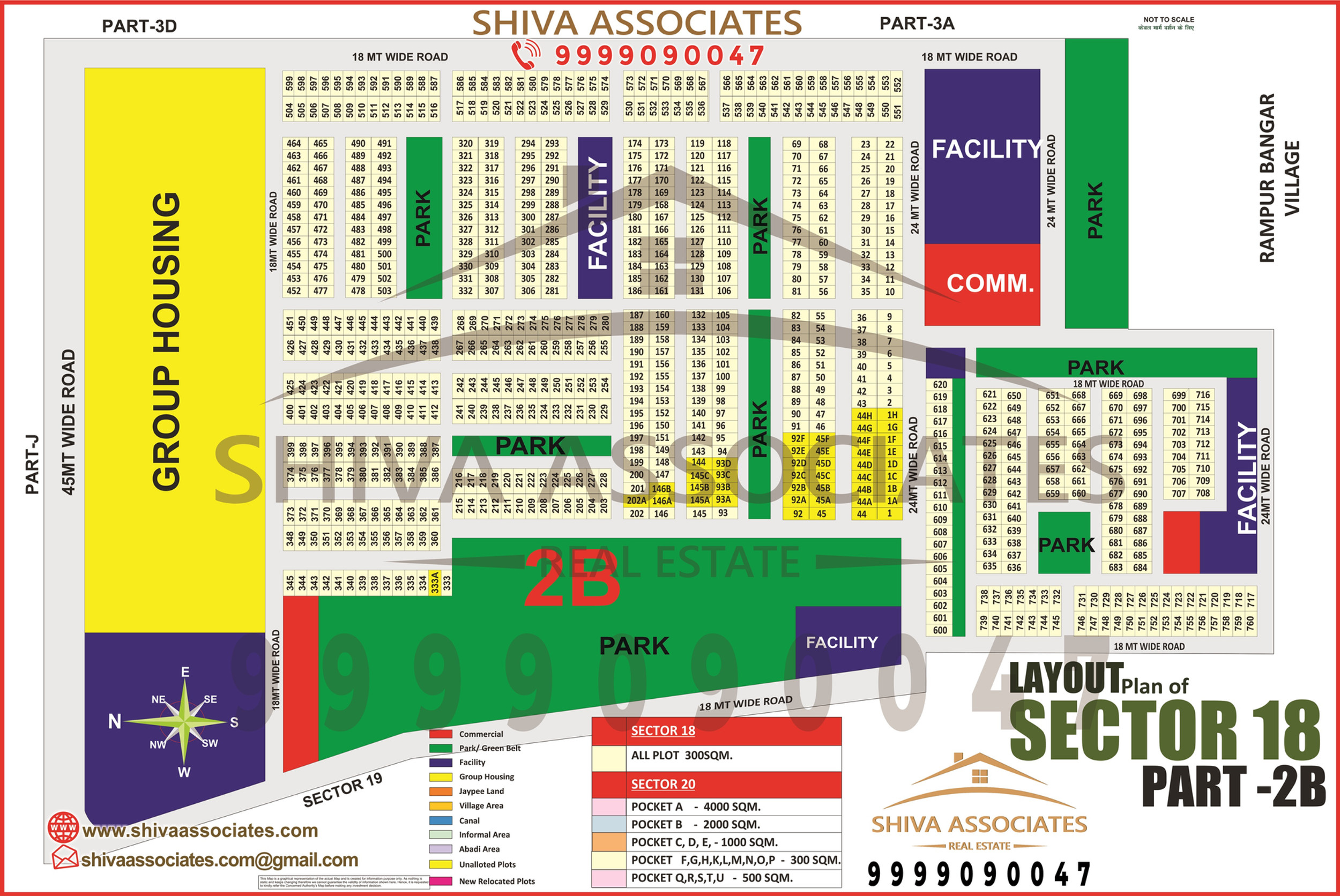 Sector 18 Part-2B, Yamuna Expressway Map