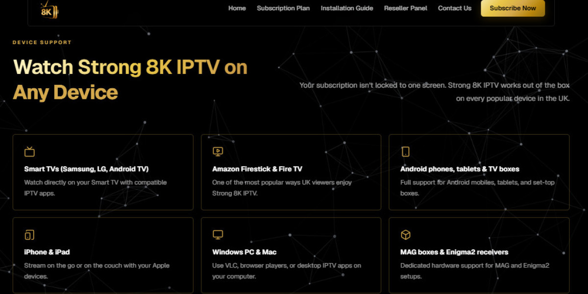 Strong IPTV UK: A Smarter Choice for Home Entertainment