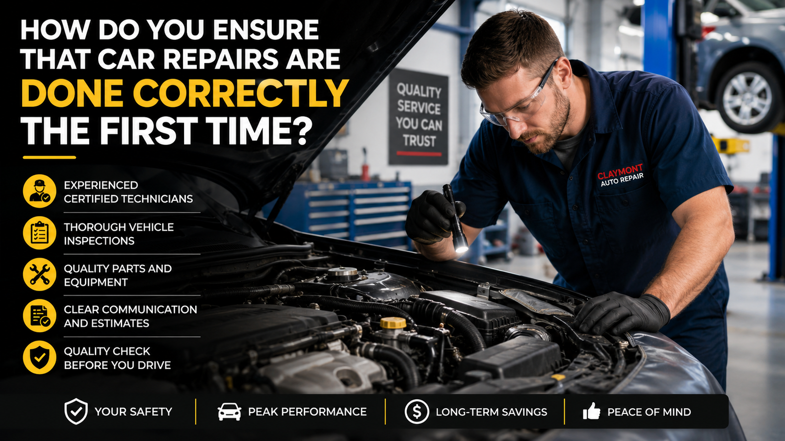 How to Ensure Car Repairs Are Done Correctly the First Time