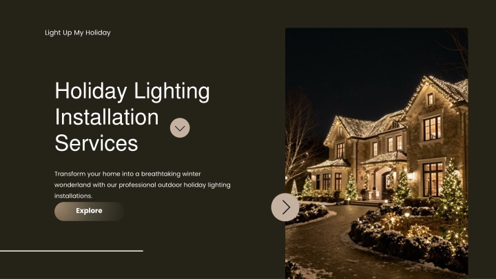 Holiday Lighting Installation Services for Stunning Outdoor Displays - Light Up My Holiday