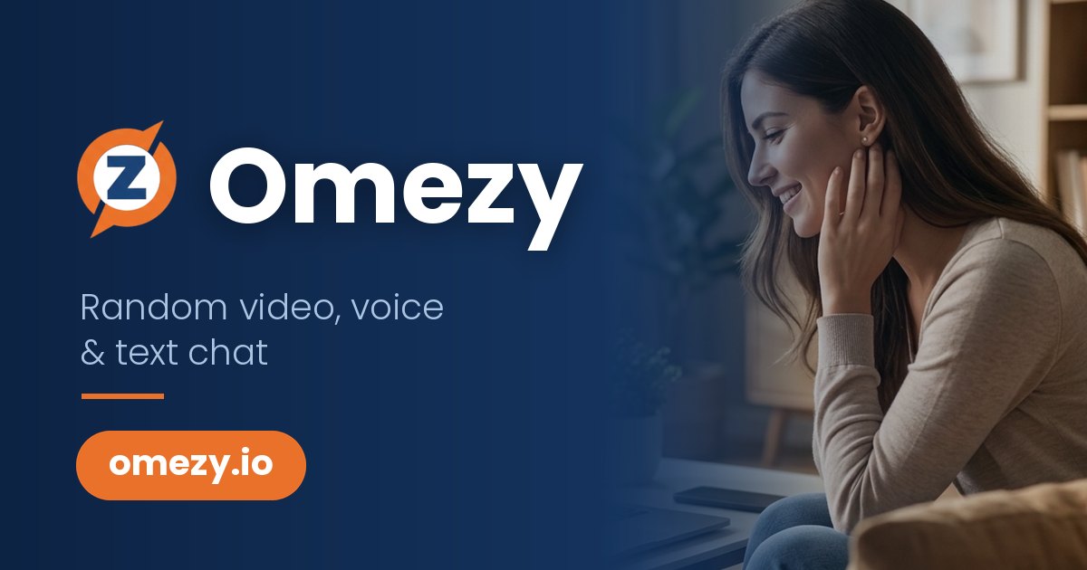 Omezy: #1 Omegle Alternative - Free Random Video Chat