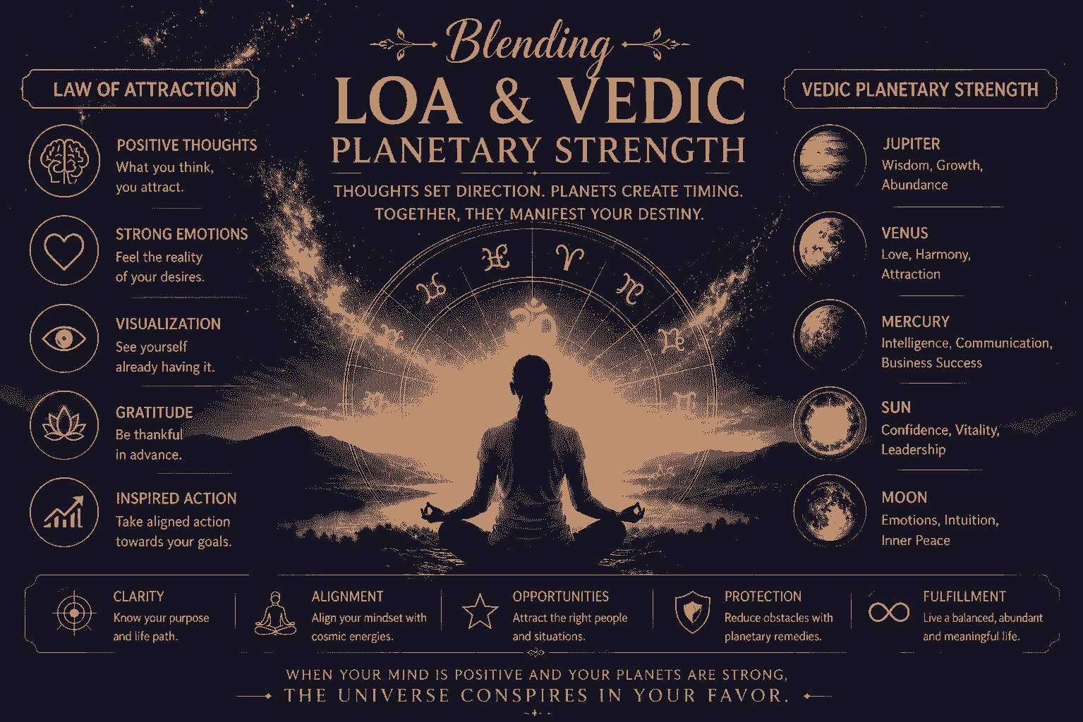Blending Law Of Attraction with Vedic Planetary Strength Session in Grahavedant