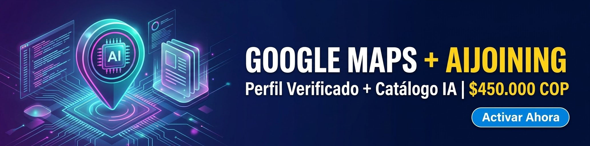 Google Maps + AIJOINING Commercial Pack